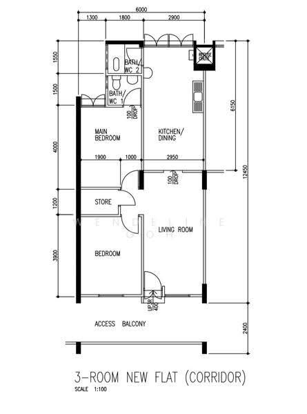 235 Ang Mo Kio Avenue 3, 235 Ang Mo Kio Avenue 3, Ang Mo Kio / Bishan / Thomson, 2 Bedrooms, 721 sqft, HDB Flat For Rent, by Wendeline Goh, 25511581 - PropertyGuru.com.sg