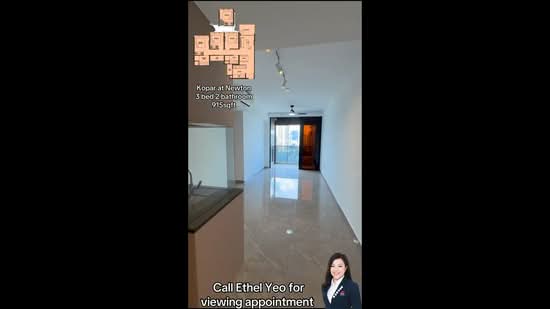 Kopar At Newton, 8 Makeway Avenue, 3 Bedrooms, 915 sqft, Condominium For Sale, by Ethel Yeo G.B, 25513665 - PropertyGuru.com.sg