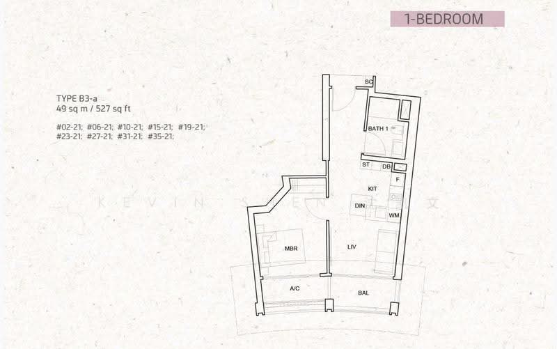 One Pearl Bank, 1 Pearl Bank, Alexandra / Commonwealth, 1 Bedroom, 527 sqft, Condominium For Rent, by Kevin Shen 沈凯文, 25514675 - PropertyGuru.com.sg