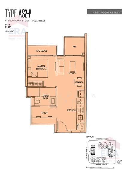 The Alps Residences, 107 Tampines Street 86, Pasir Ris / Tampines, 1 Bedroom, 506 sqft, Condominium For Sale, by Ang Chong Meng, 25516150 - PropertyGuru.com.sg
