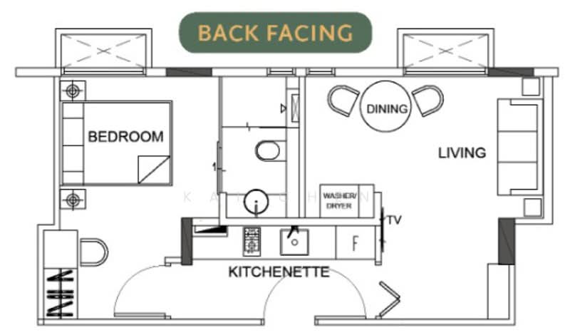 USR Junction, 780 Upper Serangoon Road, 1 Bedroom, 452 sqft, Apartment For Rent, by Kai Chen, 25520799 - PropertyGuru.com.sg