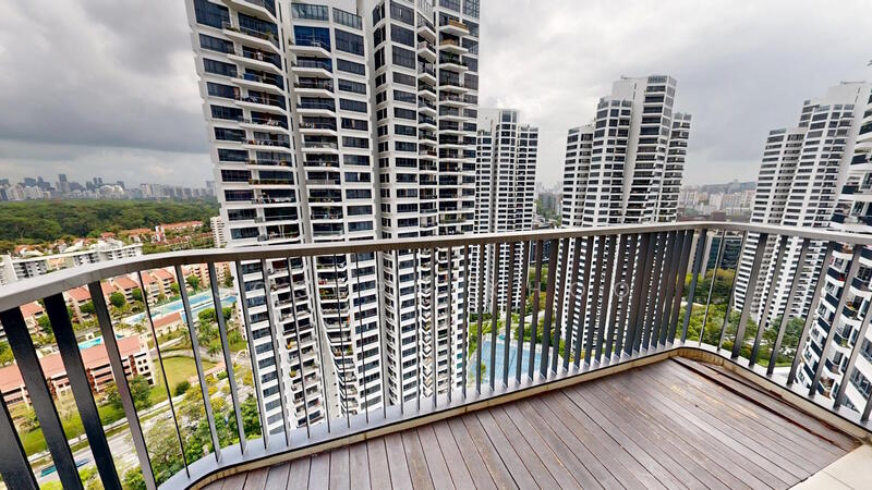 d'Leedon (Former Farrer Court), 11 Leedon Heights, 3 Bedrooms, 1,292 sqft, Condominium For Rent, by Joseph Khoo, 25521295 - Balcony - PropertyGuru.com.sg