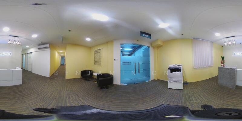 Ruby Land Complex, 54 Genting Lane, Macpherson / Potong Pasir, 110 sqft, Light Industrial (B1) For Rent, by Benjamin Ong, 25522797 - 360 view of office lobby - CommercialGuru.com.sg