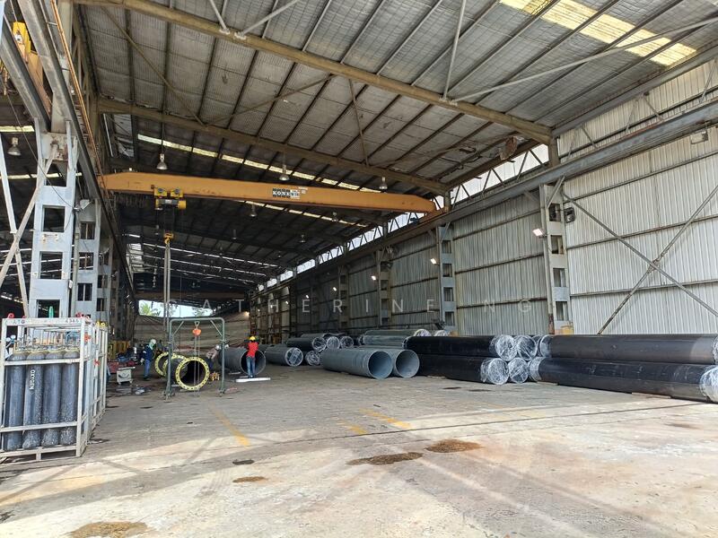 For Lease | Tuas | Factory with Overhead Crane, , 14,000 sqft, Factory / Workshop (B2) For Rent, by Catherine Ng, 25522900 - CommercialGuru.com.sg