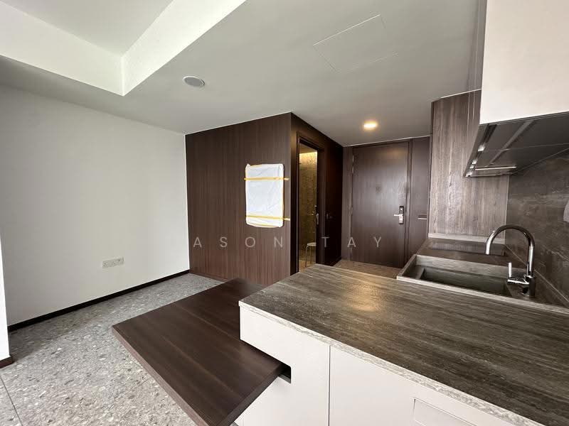One Pearl Bank, 1 Pearl Bank, Alexandra / Commonwealth, 1 Bedroom, 570 sqft, Condominium For Rent, by Jason Tay, 25523267 - Kitchen - PropertyGuru.com.sg