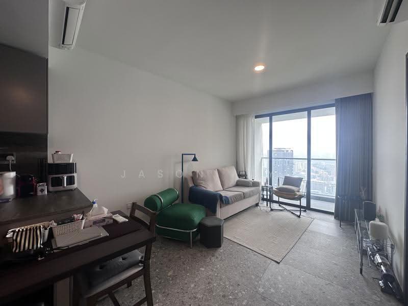 One Pearl Bank, 1 Pearl Bank, Alexandra / Commonwealth, 1 Bedroom, 570 sqft, Condominium For Rent, by Jason Tay, 25523267 - Living Room - PropertyGuru.com.sg