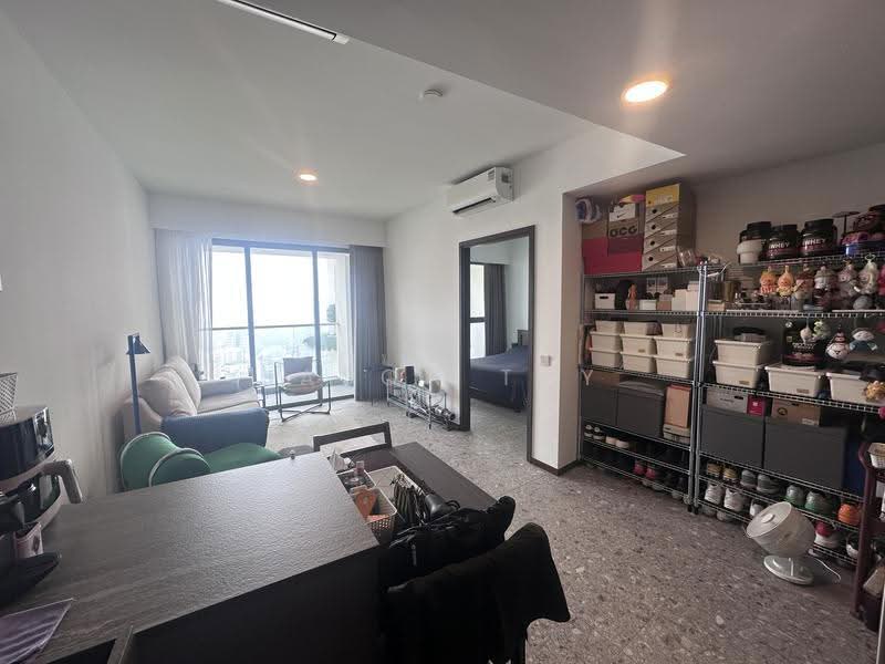 One Pearl Bank, 1 Pearl Bank, Alexandra / Commonwealth, 1 Bedroom, 570 sqft, Condominium For Rent, by Jason Tay, 25523267 - Living Room - PropertyGuru.com.sg