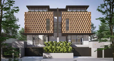 For Sale - ❤️GIANT⚡️Brand-New 4 Levels Semi-D House With Basement, Attic, Swimming Pool And Home Lift