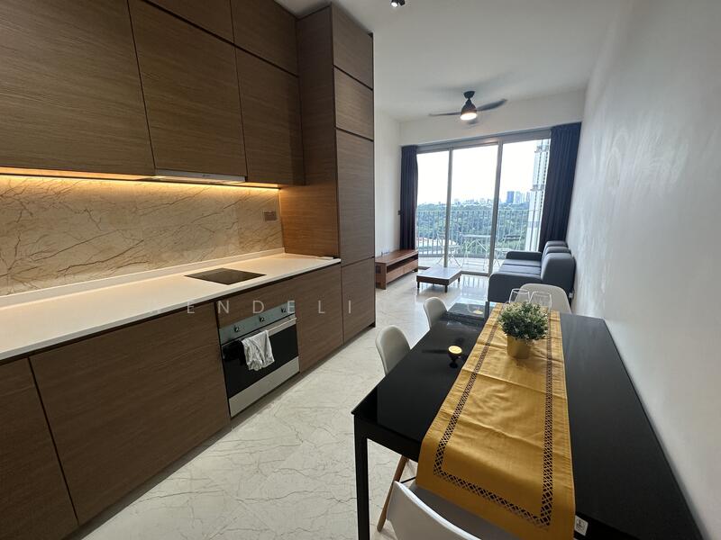 Queens Peak, 3 Dundee Road, 2 Bedrooms, 775 sqft, Condominium For Rent, by Wendeline Goh, 25526566 - Kitchen - PropertyGuru.com.sg