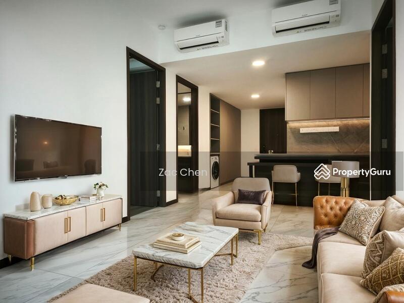 Living room of Dumbbell Layout unit