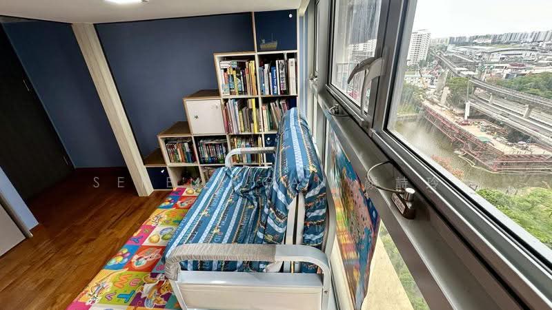 2nd bedroom unique design bedroom cum study with River View 24/7