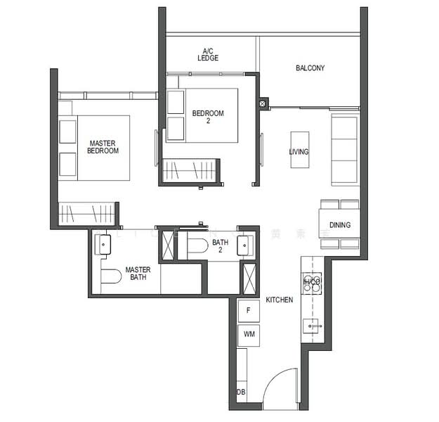 Pullman Residences, 18 Dunearn Road, 2 Bedrooms, 667 sqft, Condominium For Rent, by Alice Ng 黄素芳, 25526903 - PropertyGuru.com.sg