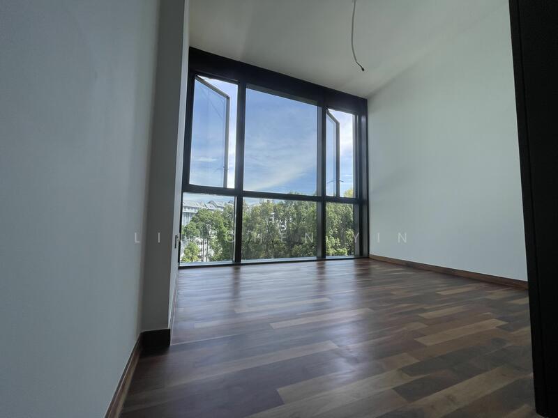 Master Bedroom with Greenery View 