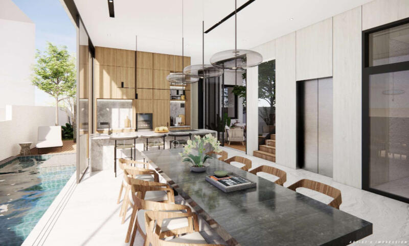 ♡ READY TO VIEW! BRAND NEW D11 GOLDHILL DETACHED!, Goldhill Avenue / Barker Road / Dunearn Road, 6 Bedrooms, 8,400 sqft, Detached House For Sale, by Li Rong Teh, 25527911 - Dining Room - PropertyGuru.com.sg