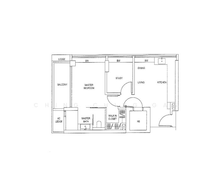 The Cape, 25 Amber Road, 1 Bedroom, 657 sqft, Apartment For Rent, by Ching Ching Gan, 25529363 - PropertyGuru.com.sg