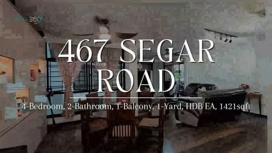 467 Segar Road HDB Flat For Sale at S$ 698,000 | PropertyGuru Singapore