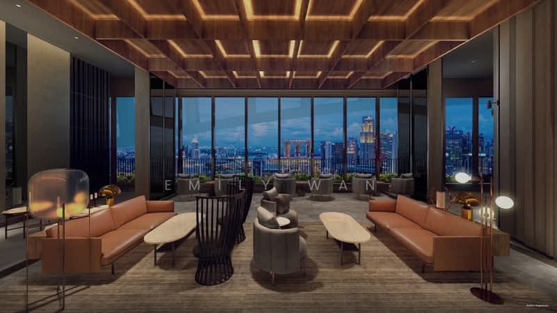 CanningHill Piers, 177 River Valley Road, 3 Bedrooms, 1,130 sqft, Condominium For Sale, by Emily Wan, 25531744 - Sky club house with panoramic river and MBS view - PropertyGuru.com.sg
