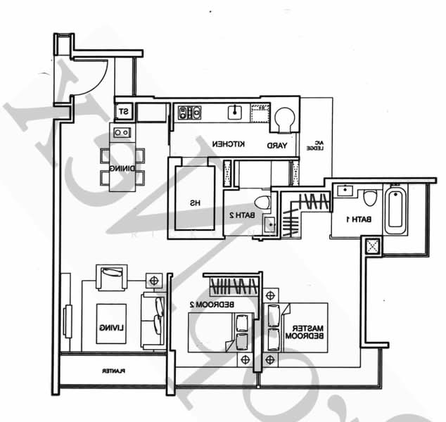 One Amber, , 2 Bedrooms, 958 sqft, Condominium For Rent, by Ricky Ngo 瑞奇, 25531828 - PropertyGuru.com.sg