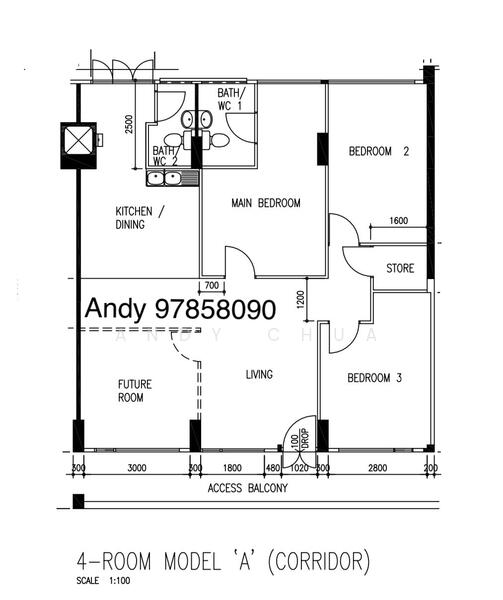 For Sale 536 Serangoon North Avenue 4