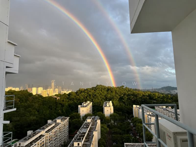 70C Telok Blangah Heights, 70C Telok Blangah Heights, 3 Bedrooms, 1,001 sqft, HDB Flat For Sale, by Stanley Ow, 25532974 - Service Yard Double Rainbow - PropertyGuru.com.sg