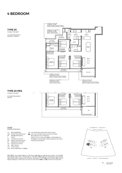 ELTA, 12 Clementi Avenue 1, 4 Bedrooms, 1,184 sqft, Apartment For Sale, by Jeremiah Chua, 25535352 - PropertyGuru.com.sg