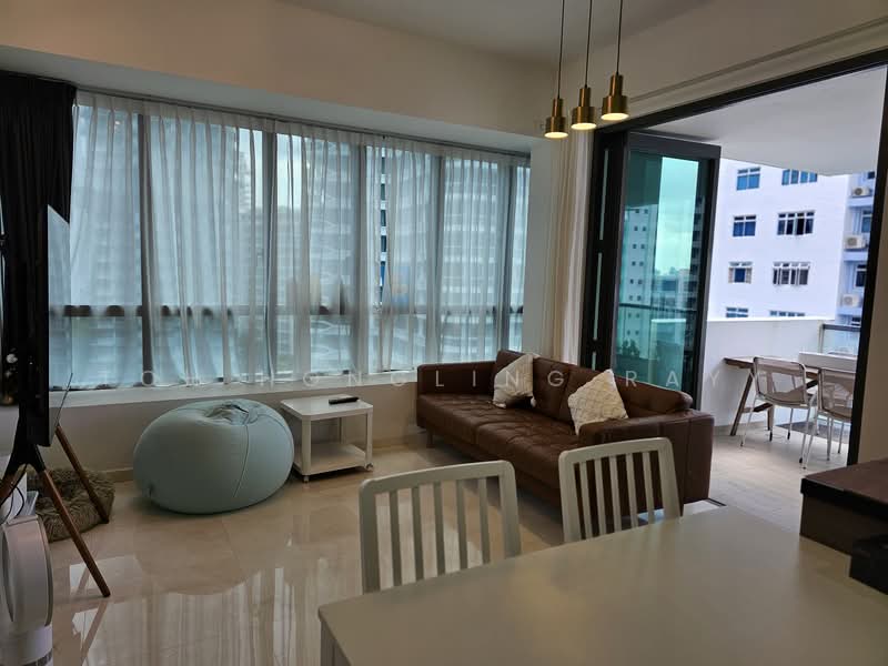 Freehold @ leasehold price I Rare 4DK unit I NS facing I Mins to mrt I Few mins to NTUC Condominium For Sale at S$ 5,080,000 | PropertyGuru Singapore - Living Room