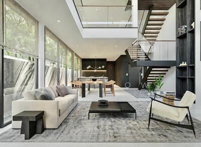 For Sale - Brand New 3 Storey Corner Terrace with Mezzanine, Attic, Private Lift and Swimming Pool for Sale