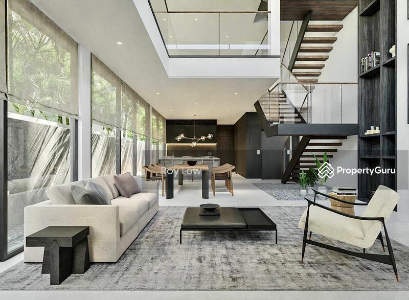 For Sale - Brand New 3 Storey Corner Terrace with Mezzanine, Attic, Private Lift and Swimming Pool for Sale