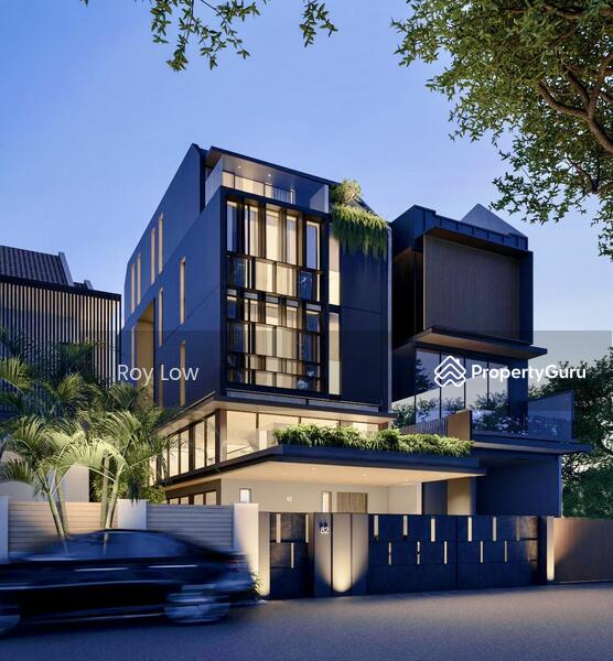 For Sale - Brand New 3 Storey Corner Terrace with Mezzanine, Attic, Private Lift and Swimming Pool for Sale