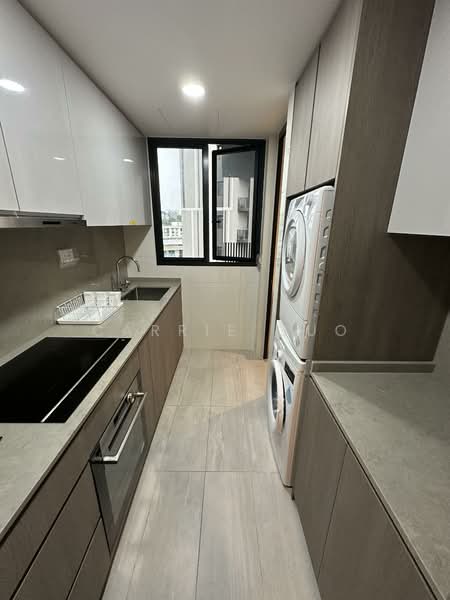 Avenue South Residence, 11 Silat Avenue, 3 Bedrooms, 1,109 sqft, Condominium For Rent, by Carrie Guo, 25536511 - Kitchen - PropertyGuru.com.sg