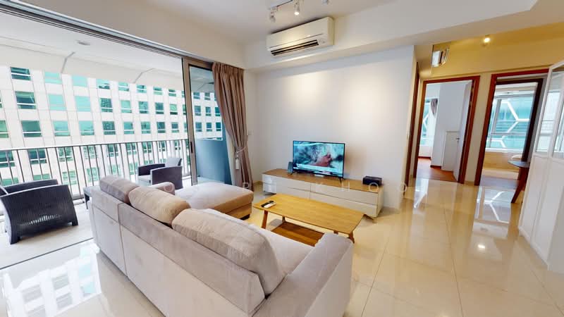 V on Shenton, 5A Shenton Way, 2 Bedrooms, 1,153 sqft, Condominium For Rent, by Joseph Khoo, 25536910 - Living Room - PropertyGuru.com.sg
