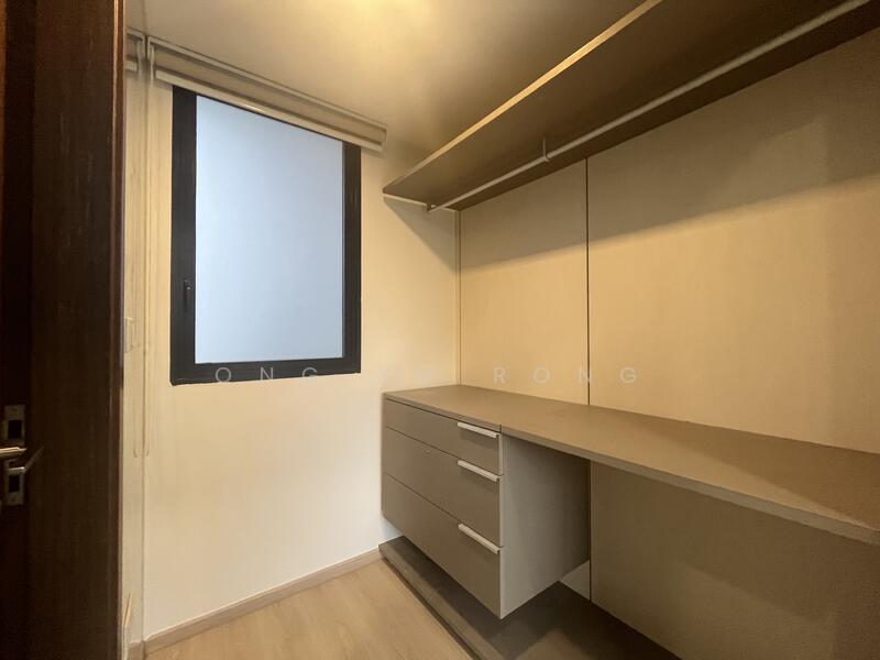 Master walk in wardrobe