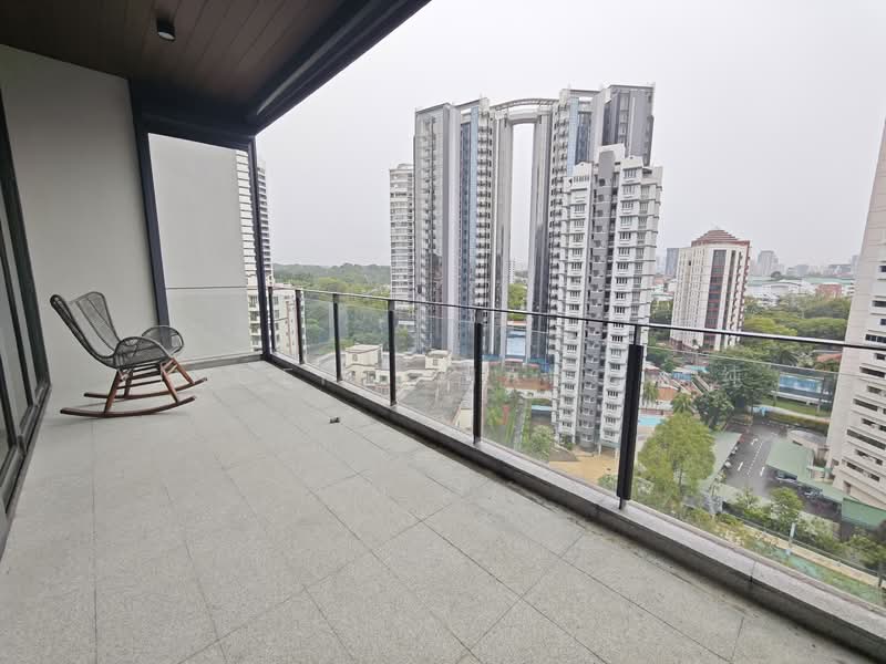 Sloane Residences, 17 Balmoral Road, 3 Bedrooms, 1,249 sqft, Condominium For Rent, by Vincent Jiang 蒋纯, 25539720 - Balcony - PropertyGuru.com.sg