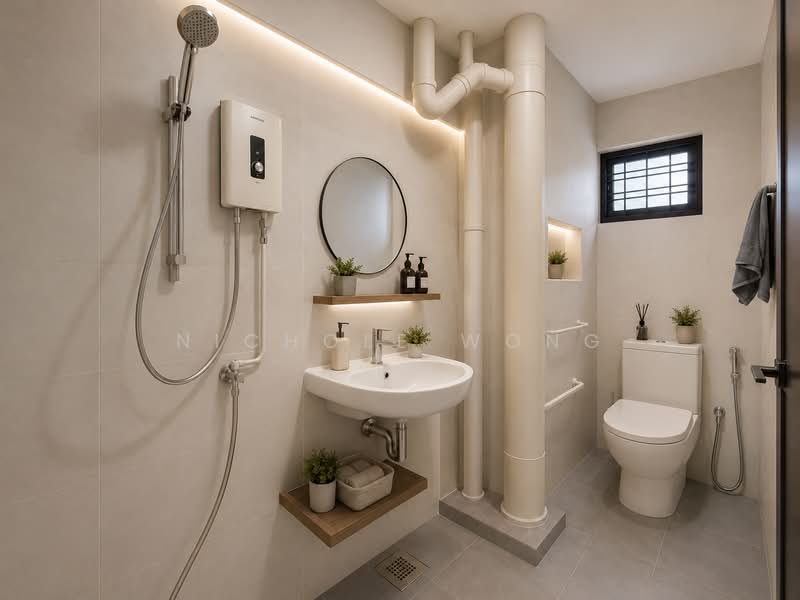 146 Tampines Avenue 5, 146 Tampines Avenue 5, 4 Bedrooms, 1,615 sqft, HDB Flat For Sale, by Nichole Wong, 25540034 - Bathroom - PropertyGuru.com.sg