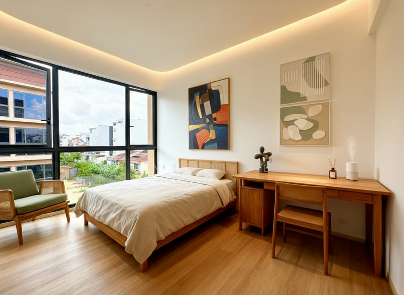 Artist Impressoin of Bedroom 