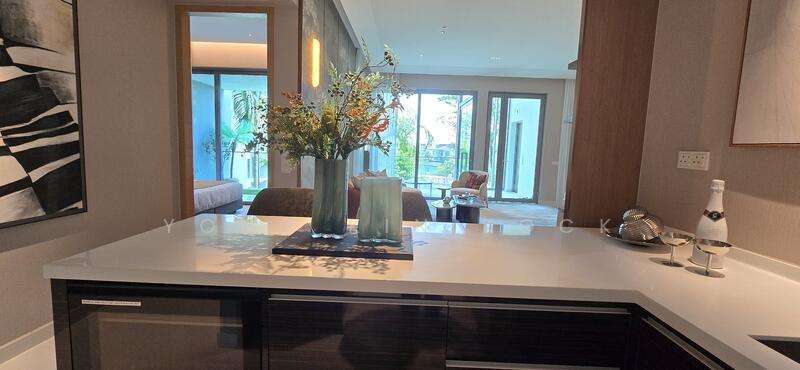 Overlooking Dining and Living