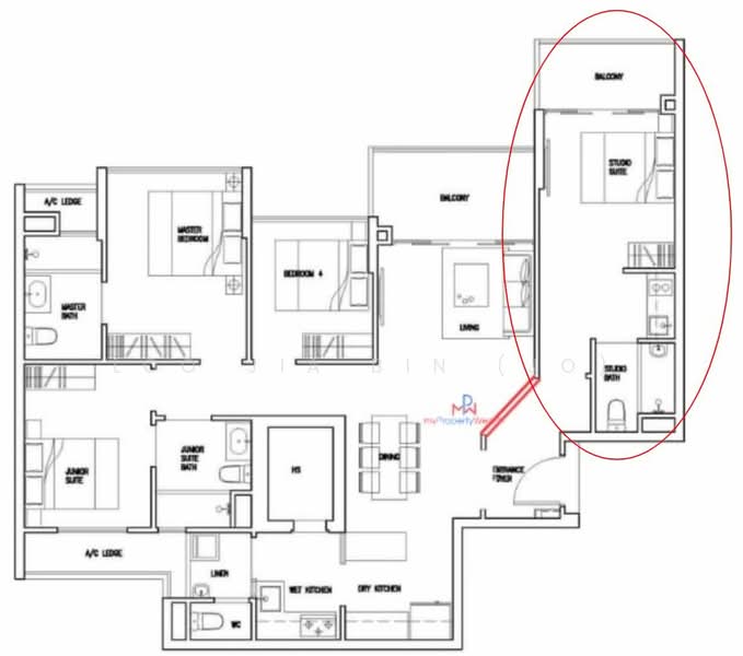 Forestville, 32 Woodlands Drive 16, Studio, 300 sqft, Executive Condominium For Rent, by Loo Jia Bin (Jo), 25545565 - PropertyGuru.com.sg