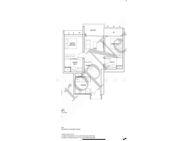 Penrose, 30 Sims Drive, 2 Bedrooms, 710 sqft, Condominium For Rent, by Nicki Goh, 25546998 - PropertyGuru.com.sg