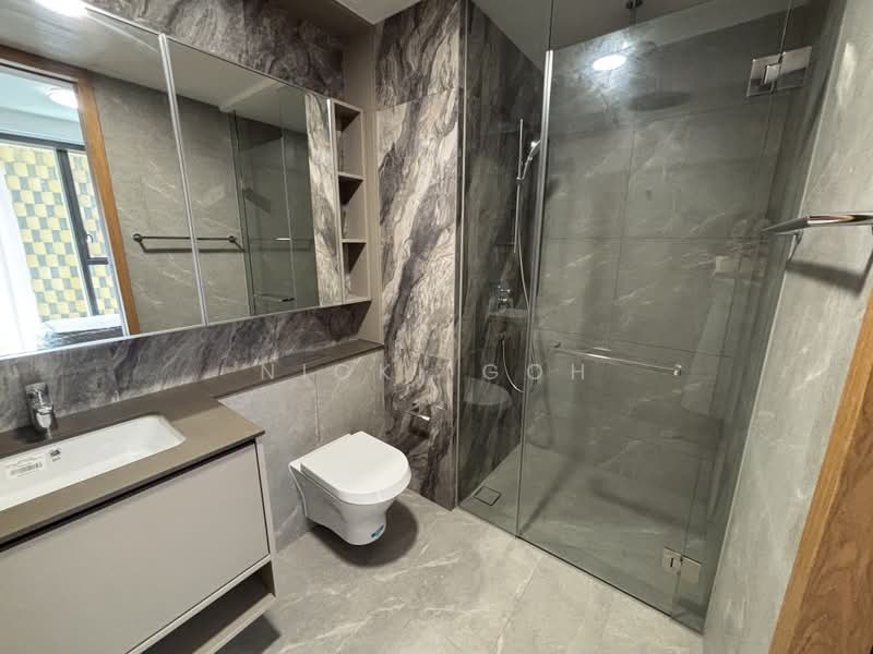 Penrose, 30 Sims Drive, 2 Bedrooms, 710 sqft, Condominium For Rent, by Nicki Goh, 25546998 - Bathroom - PropertyGuru.com.sg