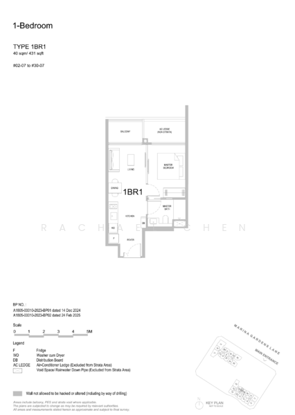 One Marina Gardens, 1 Marina Garden Lane, 1 Bedroom, 420 sqft, Condominium For Sale, by Rachael Chen, 25547744 - PropertyGuru.com.sg