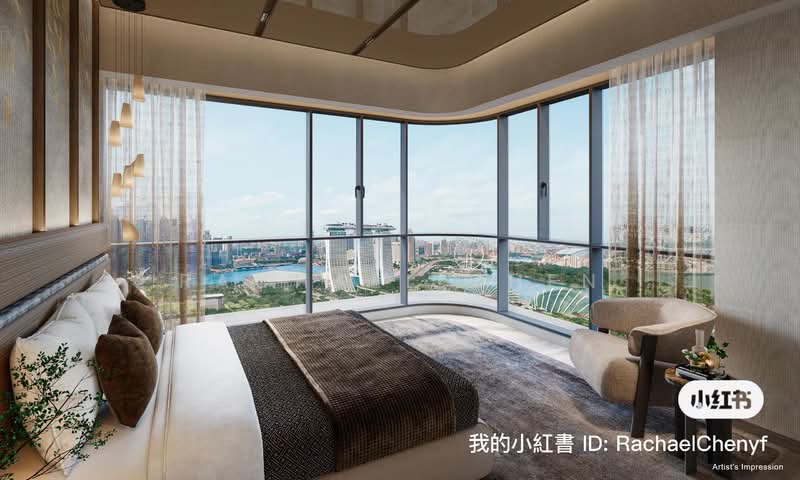 One Marina Gardens Condominium For Sale at S$ 2,984,400 | PropertyGuru Singapore - Bedroom