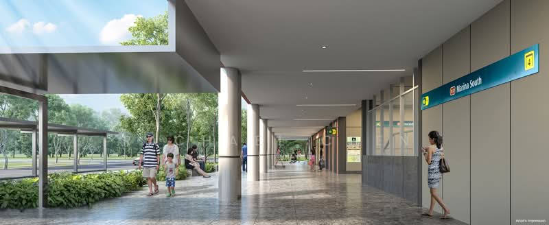 One Marina Gardens Condominium For Sale at S$ 2,984,400 | PropertyGuru Singapore - Corridor