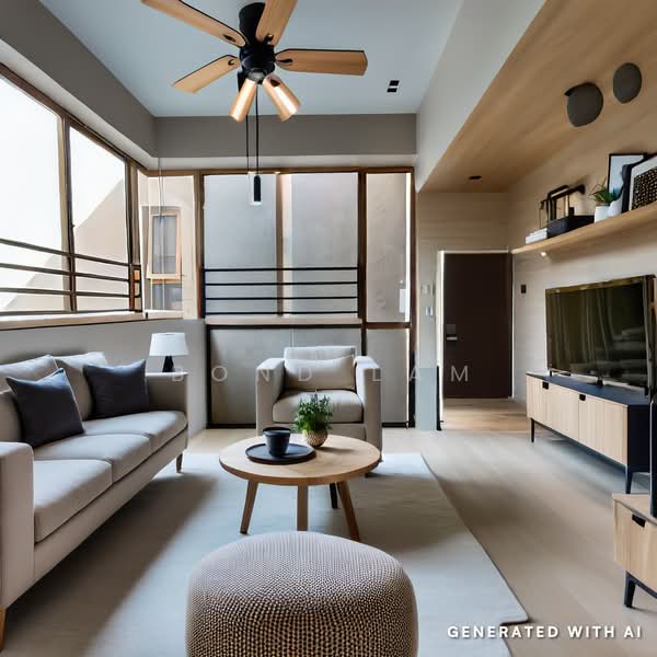 Radix, 18 Jalan Wakaff, 3 Bedrooms, 1,528 sqft, Condominium For Sale, by Bond Lam, 25548777 - Living Room - PropertyGuru.com.sg