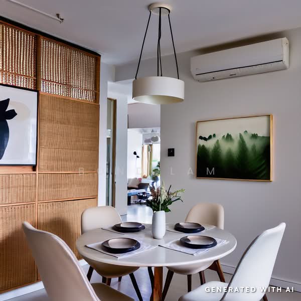 Radix, 18 Jalan Wakaff, 3 Bedrooms, 1,528 sqft, Condominium For Sale, by Bond Lam, 25548777 - Dining Room - PropertyGuru.com.sg