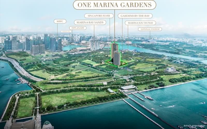 One Marina Gardens, 1 Marina Garden Lane, 3 Bedrooms, 904 sqft, Apartment For Sale, by Iris Yeo, 25549074 - PropertyGuru.com.sg