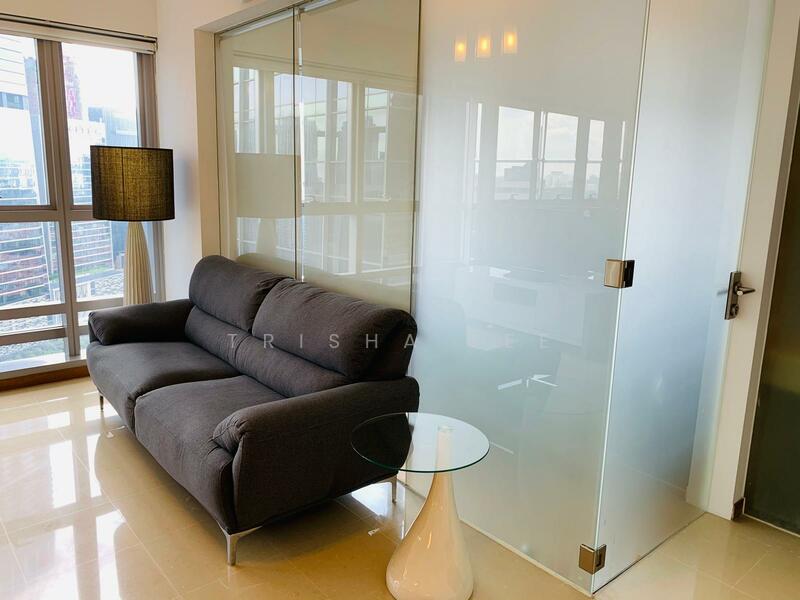 The Clift, 21 McCallum Street, 1 Bedroom, 495 sqft, Condominium For Rent, by Trisha Lee, 25551113 - Living Room - PropertyGuru.com.sg