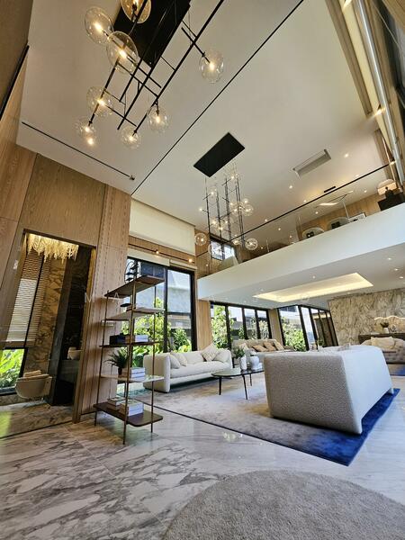 For Sale - Brand New Bungalow,near NEX Mall, near MRT, TOP soon, luxurious designer layout.