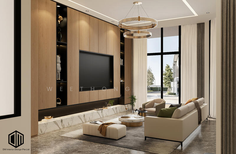 Living Area - For Illustration, Artist Impression