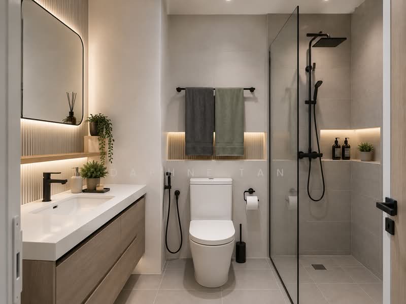 Regentville, 2 Hougang Street 92, 2 Bedrooms, 1,163 sqft, Condominium For Sale, by Daphne Tan, 25553997 - Bathroom - PropertyGuru.com.sg