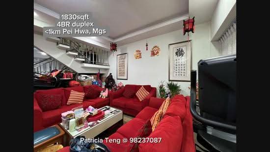 Sherwood Towers, 1 Jalan Anak Bukit, Clementi Park / Upper Bukit Timah, 4 Bedrooms, 1,830 sqft, Apartment For Sale, by Patricia Teng, 25554003 - PropertyGuru.com.sg